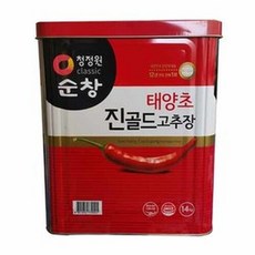 해찬들순창골드고추장14kg