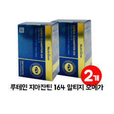 [KT알파쇼핑][뉴트리원]루테인 지아잔틴 164 알티지오메가3 1박스(1개월분), 8개, 30정, 30개