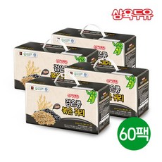 삼육두유 검은콩볶은귀리 60팩, 없음, 150ml, 60개