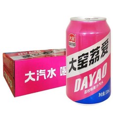 HONA국제 중국식품 따야오 탄산 음료 DAYAO 리치맛 24개/박스 최신일자 발송, 24개, 330ml
