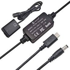 Gonine AC-PW20 DC Coupler and USB-C AC Power Adapter Set Replace NP-F, 상세내용참조