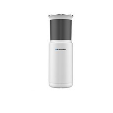 차량용 커피포트 2019 새로운 휴대용 여행 전기 커피포트 450ml 500w 열 절연 전기 난방 커피포트 7 기어 조정 물 보일 러, WHITE