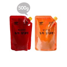 송주불냉면 양념장 500g 2종 택1 (유통기한 2024-12-05일), 옵션 2. 새콤양념장 500g