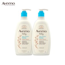 아비노 베이비 데일리 대용량 모이스춰 로션 532mL 2팩 aveeno