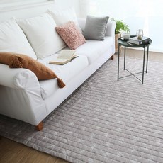 아망떼 콜로니 빨아쓰는 순면 카페트특대형 180x220cm 브라운
