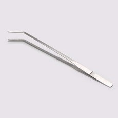 꺾임형 수조청소핀셋 어항 수초집게 굽은형 27CM, 수초핀셋-곡선형27cm, 1개
