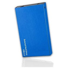 해외1490566 Waah Waah 100GB portaBle 휴대용 외장 하드 드라이브 hdd 2.5- USB 2.0 슬림 and 하드 케, One Color_100GB, One Color, 상세 설명 참조0