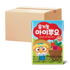 팔도 유기농 아이뿌요, 레드, 120ml, 32개