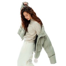 [현대백화점][지오다노] 370922 다운 숏 푸파 자켓 05370922