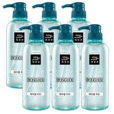 미쟝센 스타일케어 프로페셔널 헤어젤 하드, 500ml, 6개