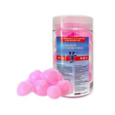 실리콘 물 부항기 12개(원통케이스포함) BH-100 원터치, 1세트