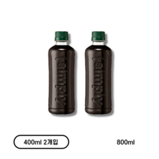 아카페라 심플리 디카페인 아메리카노 커피, 800ml, 10개