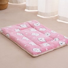강아지 고양이 애견 쿠션 켄넬 핑크베어 방석 2호 3개묶음, 3개