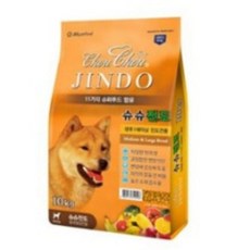 슈슈 진도개 전용 사료 10kg 11가지 슈퍼푸드 함유 생후 1세이상