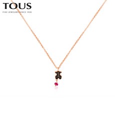 TOUS 도사곰 스타 같은스타일 은도금 18K 로즈 골드가 작다 곰 목걸이 여성 심플 선물 쇄골 쇄골목걸이