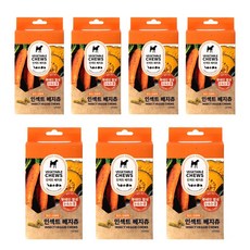 벅스펫 인섹트 베지츄 100g, 7개, 당근+단호박 - 벅스펫베지믹스