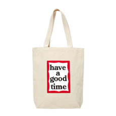 폴더 [광주NC] HAVE A GOOD TIME FRAME TOTE BAG STYLE NO.FLGDAA1B01