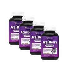 캐나다 오로니아 아사이베리 프리미엄 냉동건조 500mg Oronia Acai Berry, 4개, 180정