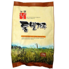 우리밀로 옛날 통밀가루, 1kg, 3개