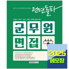 2025 군무원면접 책 교재, 서원각