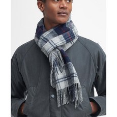 BARBOUR Men's Barbour Galston Tartan Scarf USC0362TN63 Blue Granite