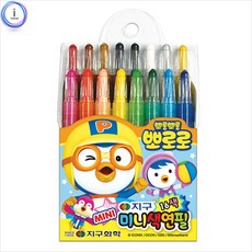 뽀로로미니색연필16색