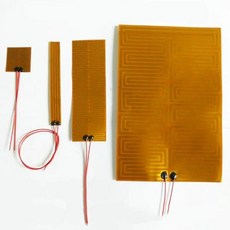 3D 프린터용 유연한 전기 폴리이미드 필름 히터 가열 요소 14-300mm, 02 25mmx50mm 12V 7W, 1개