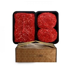 2025 설 선물세트 청풍한우 1+등급 1호 국거리 400g 불고기 400g, 1개