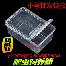 애완용 달팽이 키우기 파충류 등반 거미 도마뱀 전갈 지네 개구리 집 백와 흙 명주 분양, L 사이즈 102 pcs 색상 비고