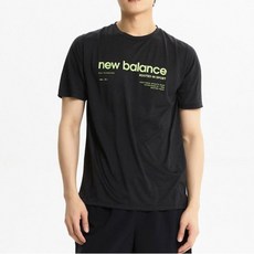 [뉴발란스] 러닝 그래픽 반팔티 M B1 NBNEE2P181 19