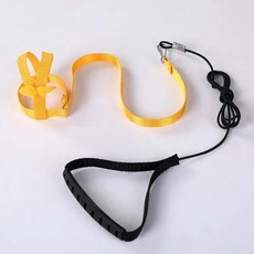 조절 가능한 새 앵무새 탄성 하네스 비행 훈련 끈 마코 버기 칵테일 비둘기 야외 애완 동물 용품, 14.YELLOW S, 1개