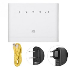 유무선공유기 와이파이공유기 무선라우터 잠금 해제 화웨이 B315S-936 Lte 라우터 4G Cpe 150Mbps 모뎀 Wifi Sim 카드 Rj11 포트 무선 모바일 핫스팟, [01] Huawei B315s-936