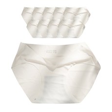 마켓에이 노라인 심리스 무봉제 컬러 팬티 10p
