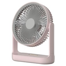에돈 탁상용 무선 선풍기, 핑크, E813A