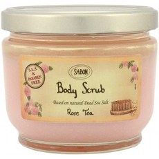 사본 (SABON) 바디 스크럽 로즈 티 600g [병행 수입품], 단일상품