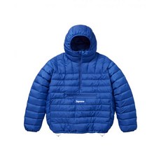 슈프림 마이크로 다운 하프 집 후드 풀오버 로얄 23FW Supreme Micro Down Half Zip Hooded Pullover Royal 23FW