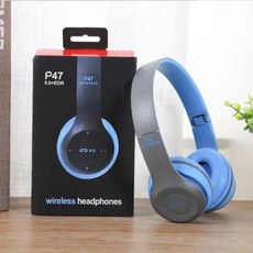 무선헤드폰 노이즈캔슬링헤드셋 노이즈캔슬링헤드폰 Wireless Headphones 5.0 Bluetooth Earphone Foldable Bass with Memory TF Ca
