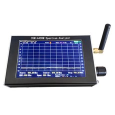 스펙트럼 분석기 35M 4400M 4.3 인치 LCD 화면 전문 핸드 헬드 간단한 스펙트럼 분석기 인터폰 신호 측정|스펙트럼 분석기|, 1개, 단일, 단일