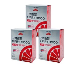 고려은단 비타민C1000 이지 + 비타민D 120정 (60정 x 2개), 01. 120정, 3개, 60정
