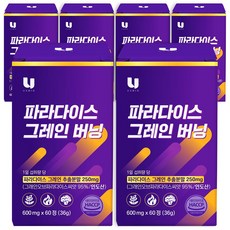 [정품] 파라다이스 그래인 버닝, 6개, 60정