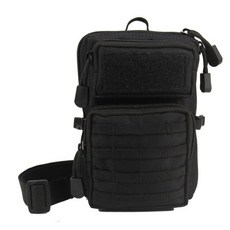 등산배낭 남자 육군 군사 전술 배낭 800D 폴리에스터 30L SWAT Softback 야외 방수 하이킹 사냥 가방, [04] Black