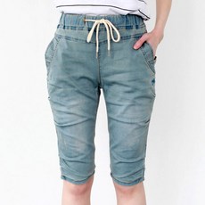 스판청반바지