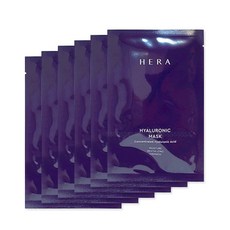헤라 히아루로닉 마스크 6매(고농축 보습), 단품, 단품