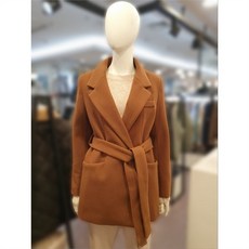 [어스앤뎀] 보니알렉스 세이브존03 보니알렉스 여성 밸트 하프기장 반더블 자켓 bdjd42