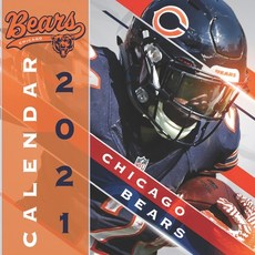 Chicago Bears: 2021-2022 calendar - 24 months - 8.5 x 8.5 glossy paper Paperback, Independently Published, English, 9798585257001