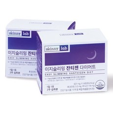 스키니랩 이지 슬리밍 잔티젠 다이어트 2주분 X 2개, 600mg