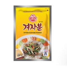 오뚜기 겨자분, 6개, 200g