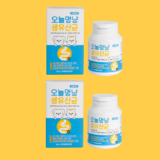 오늘멍냥 유산균 프로바이오틱스 고양이 강아지 60g, 2개, 장건강/유산균