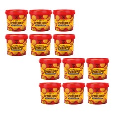 노브랜드 피넛 버터쿠키 간식 400g 12통, 12개
