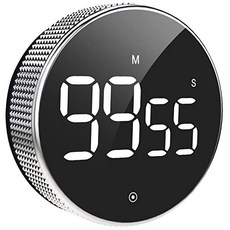 Kitchen Timer Magnetic Countdown LED Digital Timer，Twist One Button Operation for Teacher Kids and Elderly for Classroom Home Work Fitness, 본상품